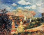 皮埃尔奥古斯特雷诺阿 - The Banks of the Seine at Argenteuil